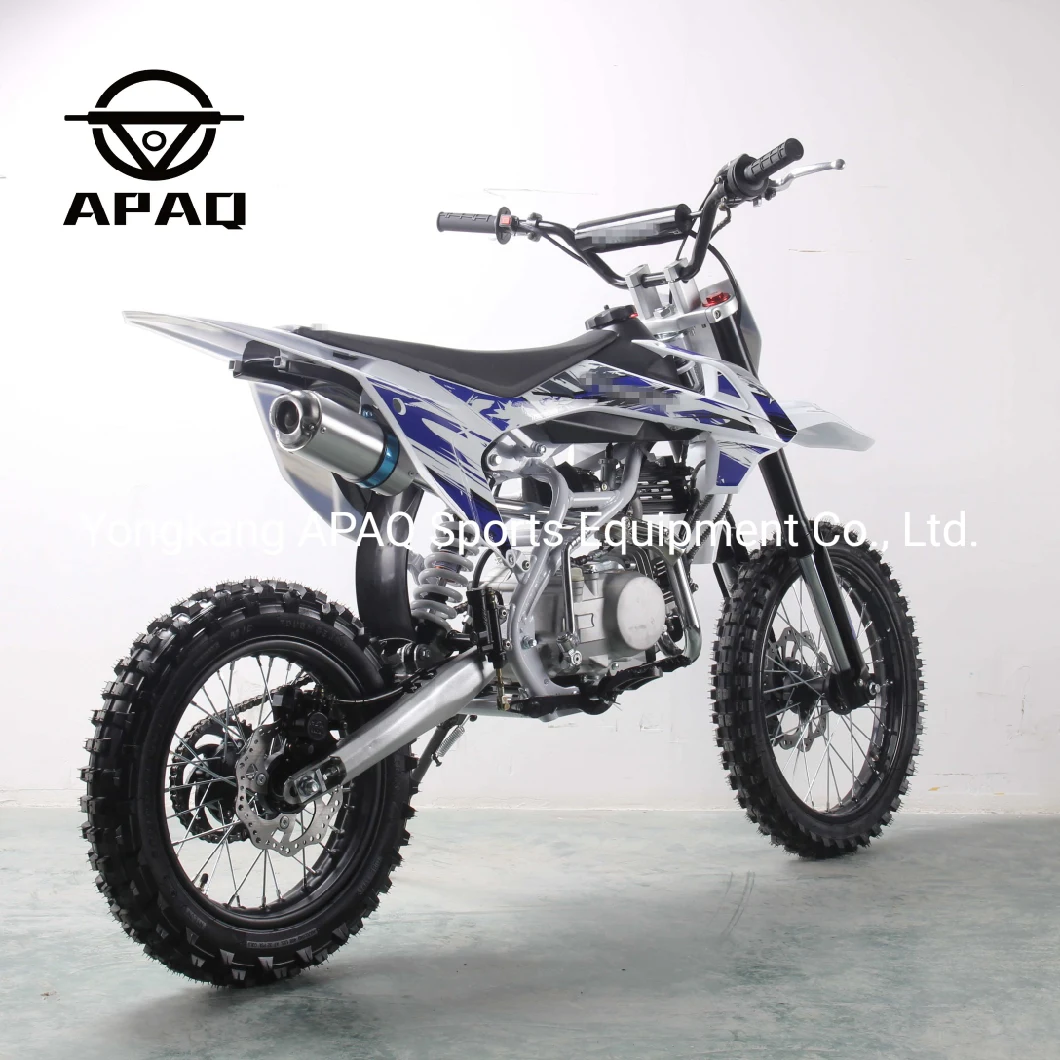 Apaq 125cc Dirt Bikes Pit Bike Wit Big Size Tyre for Sale Cheap with CE/EPA