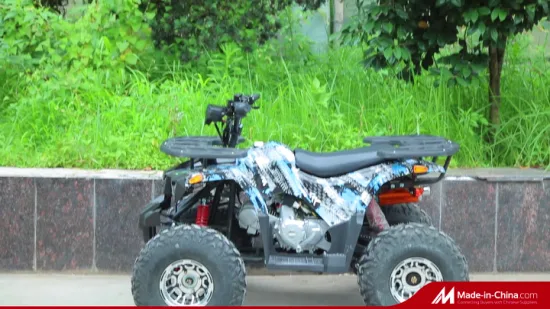 가장 인기있는 모델 Hummer Kingkong 스타일 110cc 125cc 150cc 자동 후진 기어 CE 전기 농장 ATV 쿼드 바이크